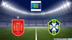 Sur L'Equipe à 21h09 : Espagne / Brésil