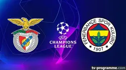 Sur Canal+ Sport 360 à 20h55 : Benfica Lisbonne / Fenerbahçe
