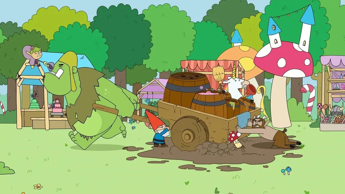 Forêt magique super joyeuse S01E39 Le grand nettoyage