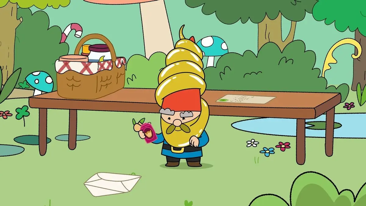 Forêt magique super joyeuse S01E41 Le pouvoir de la barbe d'or