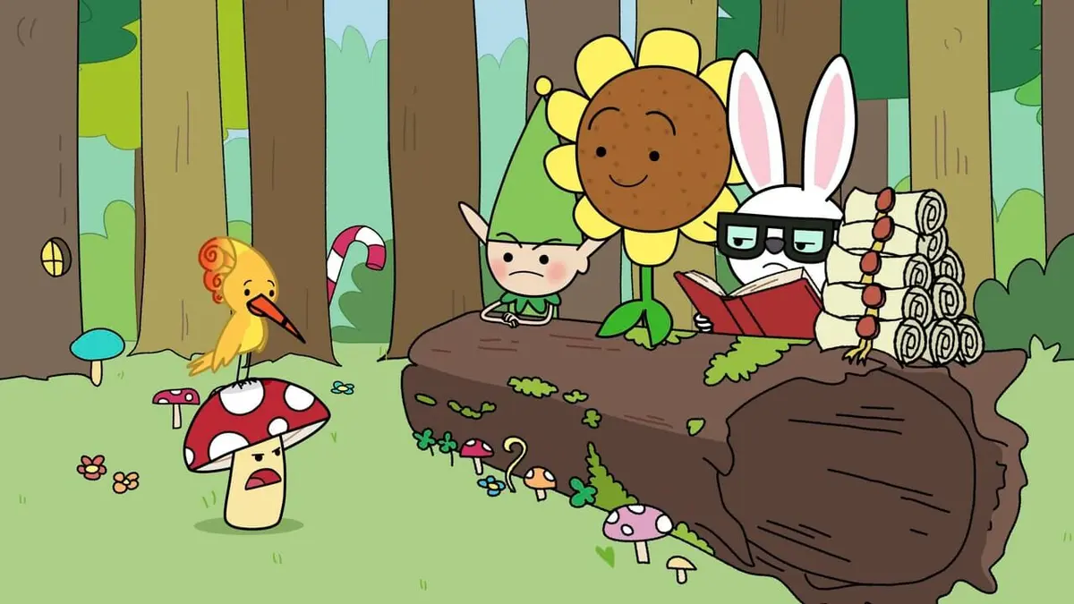 Forêt magique super joyeuse S01E13 L'oiseau du grand bouleau