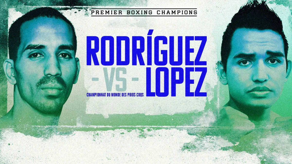 Format Boxe Poids coqs : Emmanuel Rodriguez - Melvin Lopez