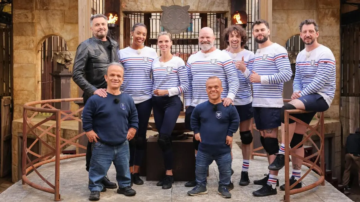 Visuel de Fort Boyard S33E01 Equipe Centre de Conservation des Chimpanzés et Keep a Breast