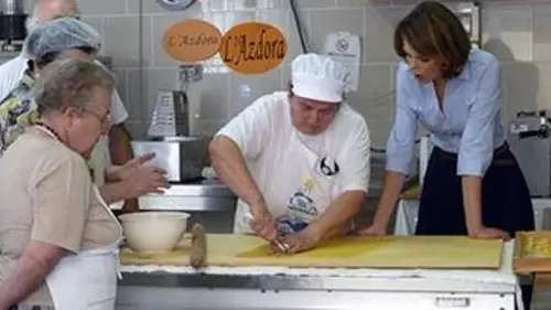 Fourchette et sac à dos S03E00 Destination Rome