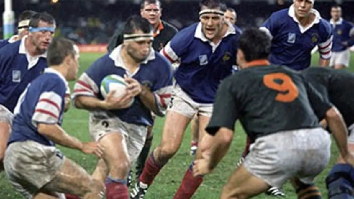 France / Afrique du Sud Rugby Coupe du monde 1995