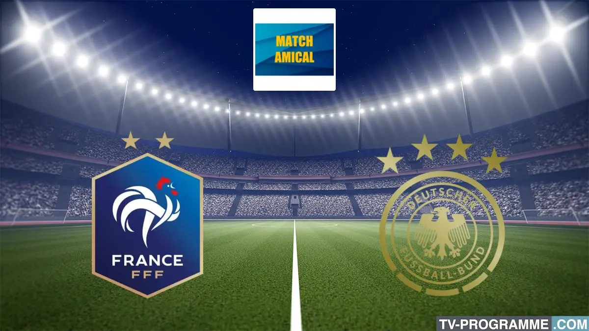 France / Allemagne Football Match amical international 2024