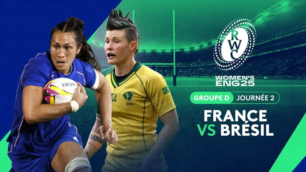 France / Brésil Rugby Coupe du monde féminine 2025