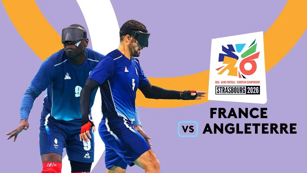 France cécifoot / Angleterre cécifoot Handisport Cécifoot : Championnat d'Europe 2026