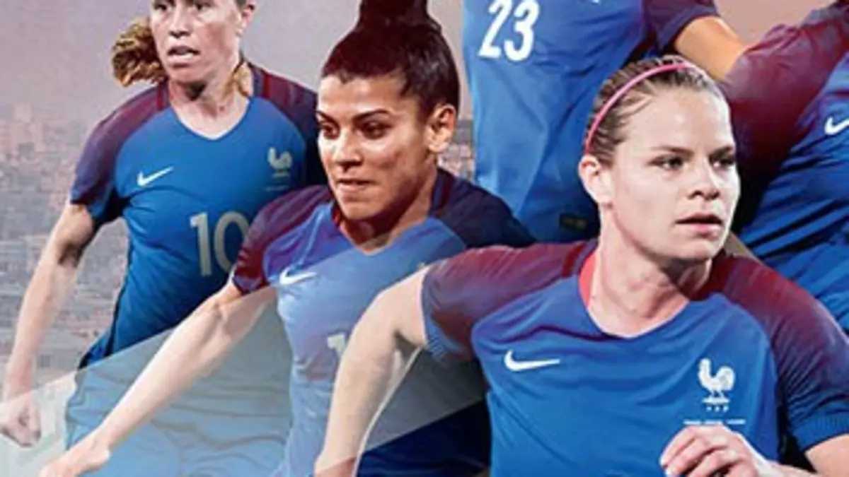 France / Chine Football Match féminin de préparation aux Jeux olympiques