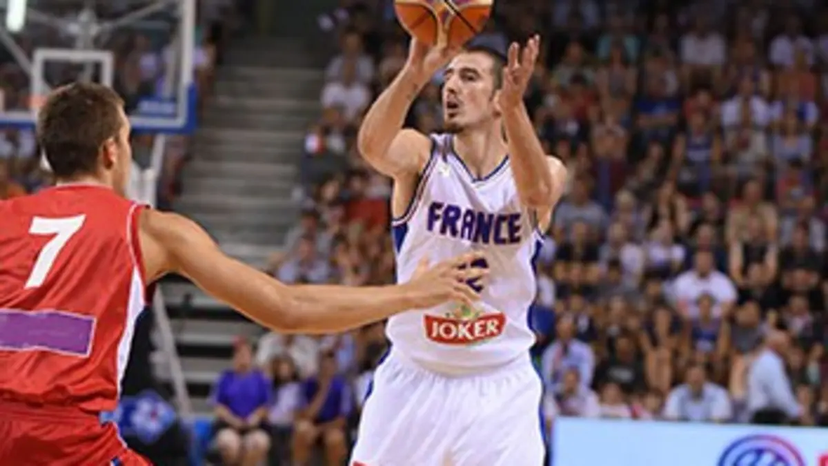 France / Géorgie Basket-ball Match de préparation à l'EuroBasket 2015