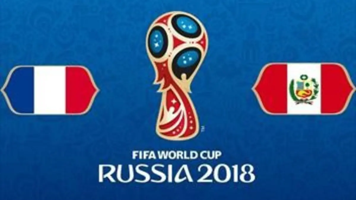 France / Pérou Football Coupe du monde 2018