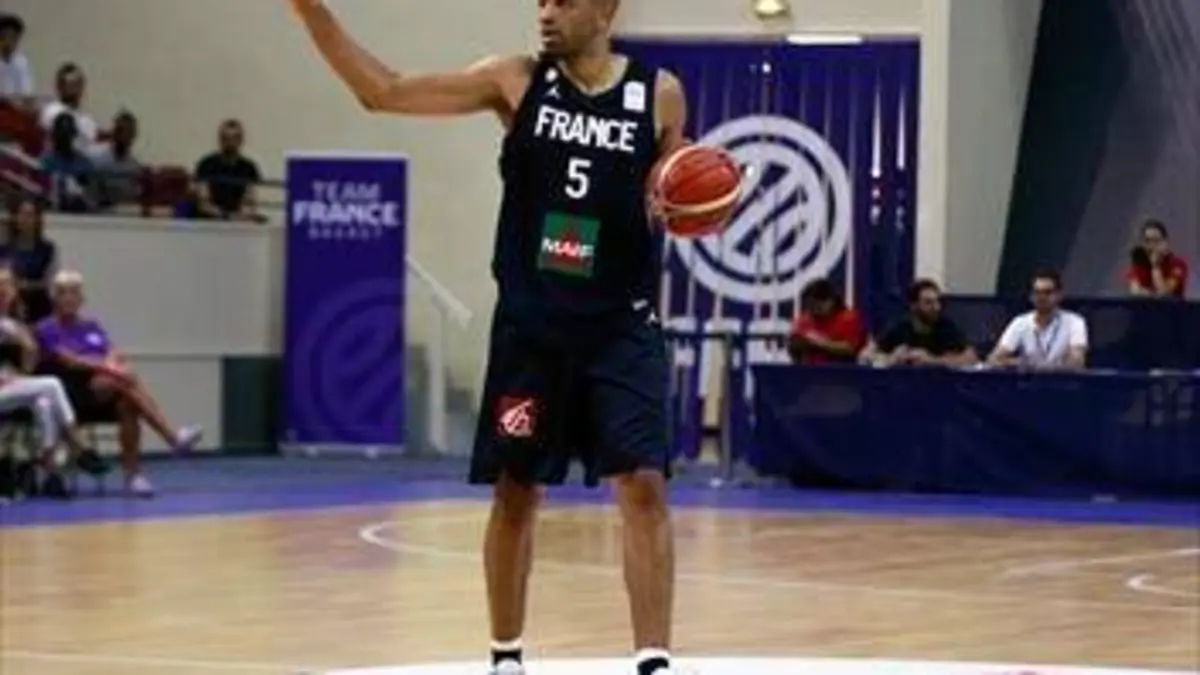 France / Tunisie Basket-ball Match de préparation à la Coupe du monde 2019