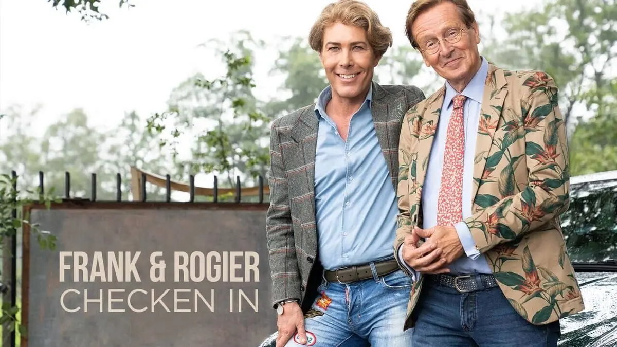 Frank en Rogier Checken In