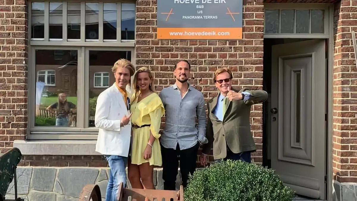 Frank en Rogier Checken In Epen