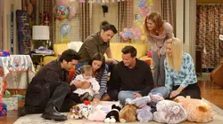 Friends S10E04 Celui qui transformait le gâteau d'anniversaire en streaming