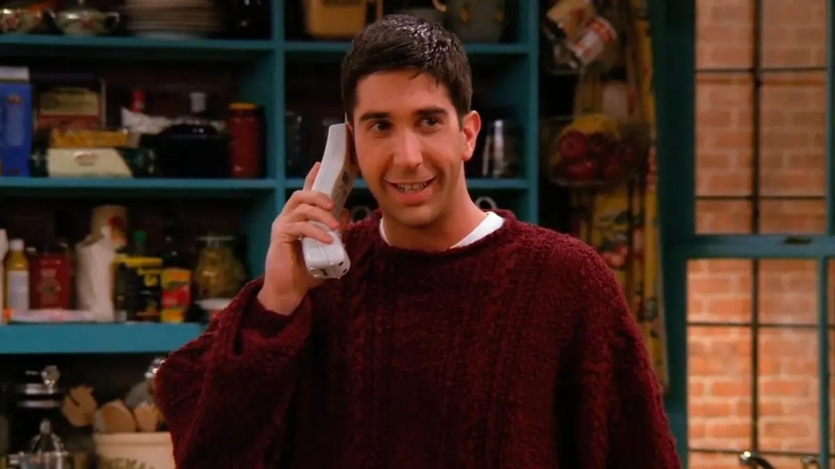 Friends S02E07 Celui qui tombe des nues