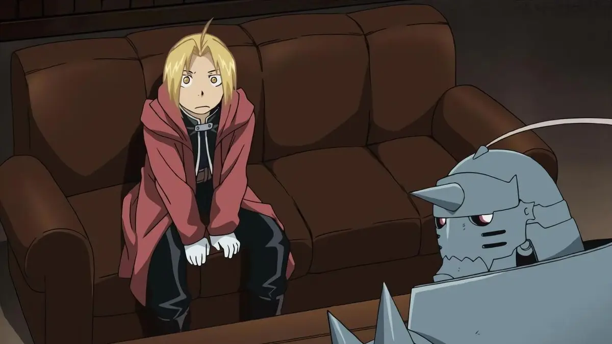 Full Metal Alchemist : Brotherhood S01E22 La silhouette que l'on voit au loin