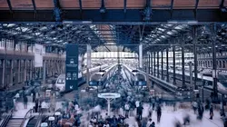 Gares d'Europe, les temples du voyage  Paris: Gare de Lyon