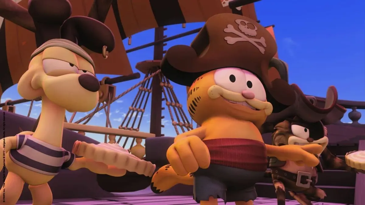 Garfield & Cie S04E21 Contre vents et marées : à l'abordage !