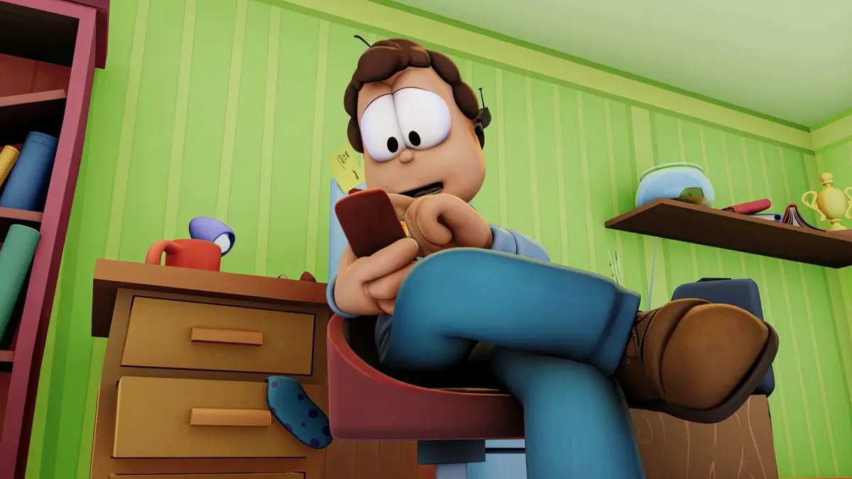 Garfield & Cie S04E11 Méchantes machines : téléphones à tout faire