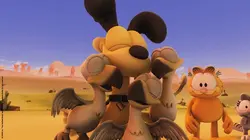 Garfield & Cie S04E34 L'échappée sauvage : Les ailes du désert