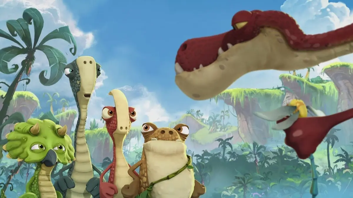 Gigantosaurus S01E01 Mazu tente sa chance