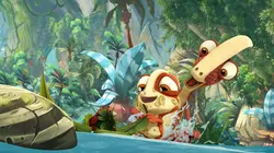 Gigantosaurus S03E21 A chacun son bain