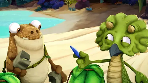 Casting Gigantosaurus S03E23 La Pierre Chauffante