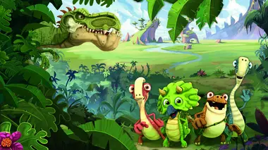 Gigantosaurus S01E08 La tête dans les étoiles / Le triomphe de Tiny