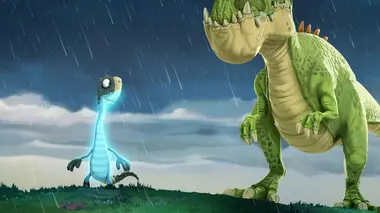 Gigantosaurus S01E24 La pierre flottante / Une lumière au bout de l'orage