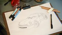 Goblin Garage, avec Jimmy de Ville La Datsun de Course