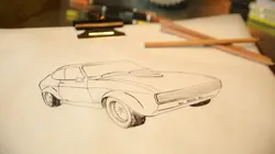 Goblin Garage, avec Jimmy de Ville  Ford Capri