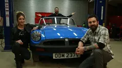 Goblin Garage, avec Jimmy de Ville  Speedster MGB
