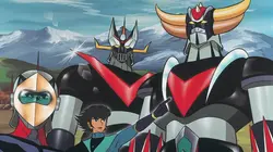 Goldorak, Getter Robot G et Great Mazinger contre le Dragosaure