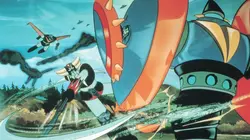 Goldorak, Getter Robot G et Great Mazinger contre le Dragosaure