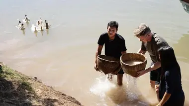 L'imposant Mékong du Laos