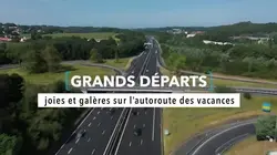 Visuel de Grands départs : joies et galères sur l'autoroute des vacances