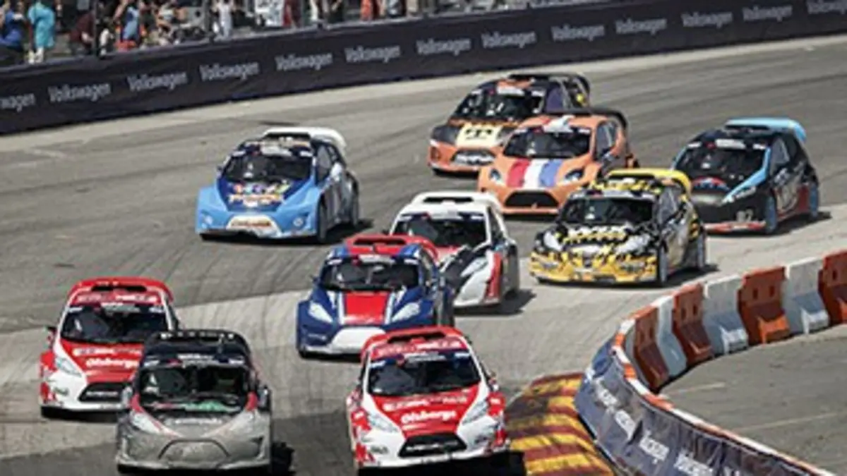 GRC Highlights Rallycross Global Rallycross 2015