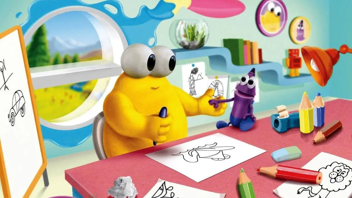 Visuel de Gribouille S01E23 A table