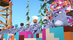 Grizzy et les lemmings S02E05 Lemmings à bloc