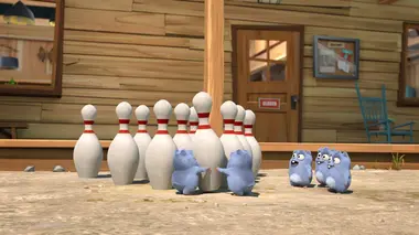 Lemming bowling