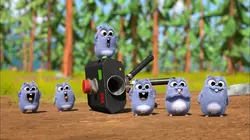 Grizzy et les lemmings S01E52 Fraction d'ours