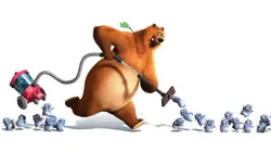 Grizzy et les lemmings S01E40 Ours de construction