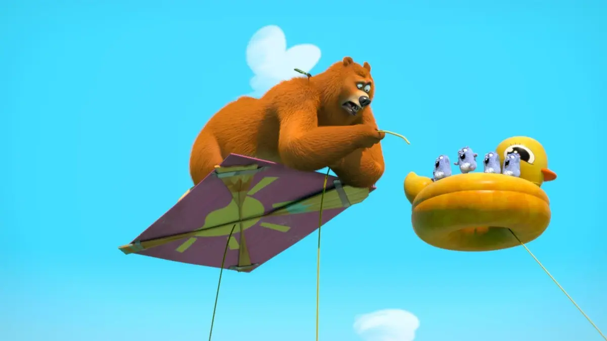 Grizzy et les lemmings S03E16 La pêche ascensionnelle