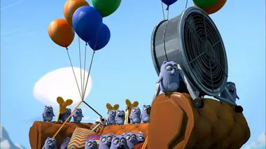 Grizzy et les lemmings S01E35 Lemming airlines