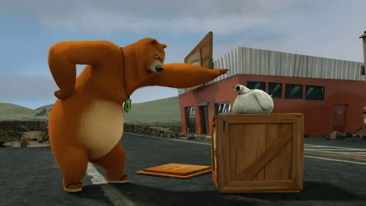 Visuel de Grizzy et les lemmings S01E69 Ours secoué