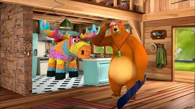 Grizzy et les lemmings S01E70 Piñata Party