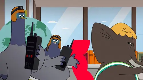 Grosha et Mr B. S01E46 Pigeons de haut vol