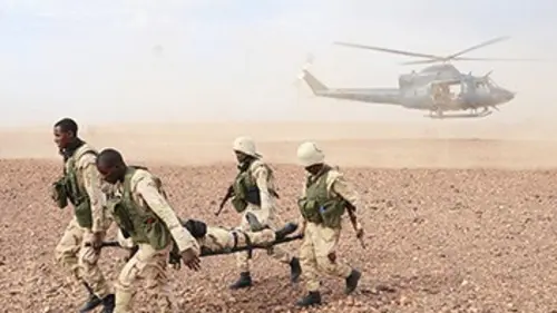 Casting Guerre de l'ombre au Sahara