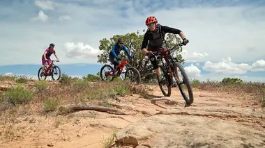 Philippe Turbide, guide de vélo de montagne en Utah